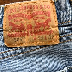 Levi's Men's Blue Straight Jeans